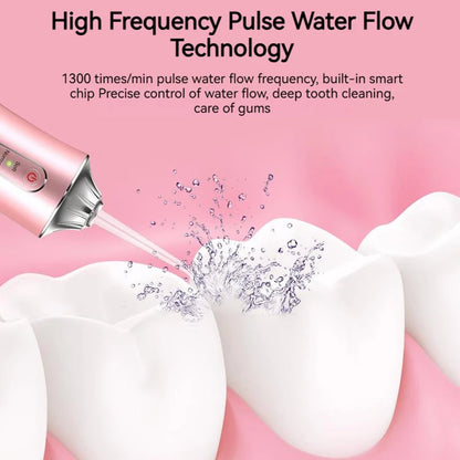 1 PCS Portable Water Floss USB Rechargeable Oral Irrigator 220ML Electric Tooth Cleaning Device 3 Modes Waterproof Irrigator